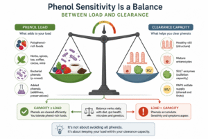 Phenol sensitivity and balance