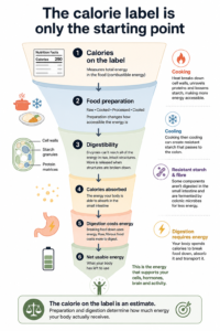 Calories absorbed