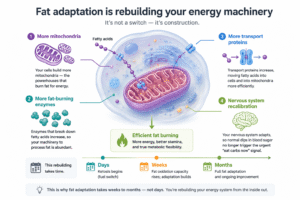 Fat adaptation and energy production