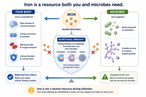 Iron and microbes