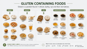 Module 4 Gluten foods