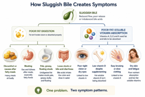 Sluggish bile