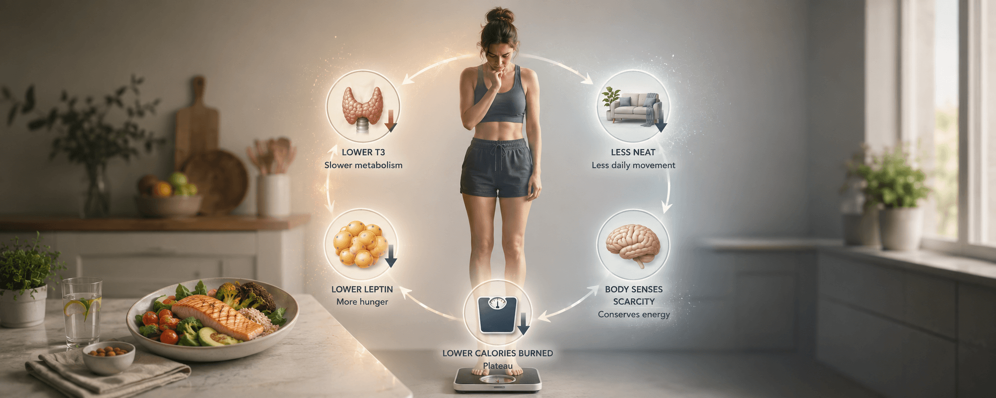 Why Your Metabolism Slows When You Cut Calories