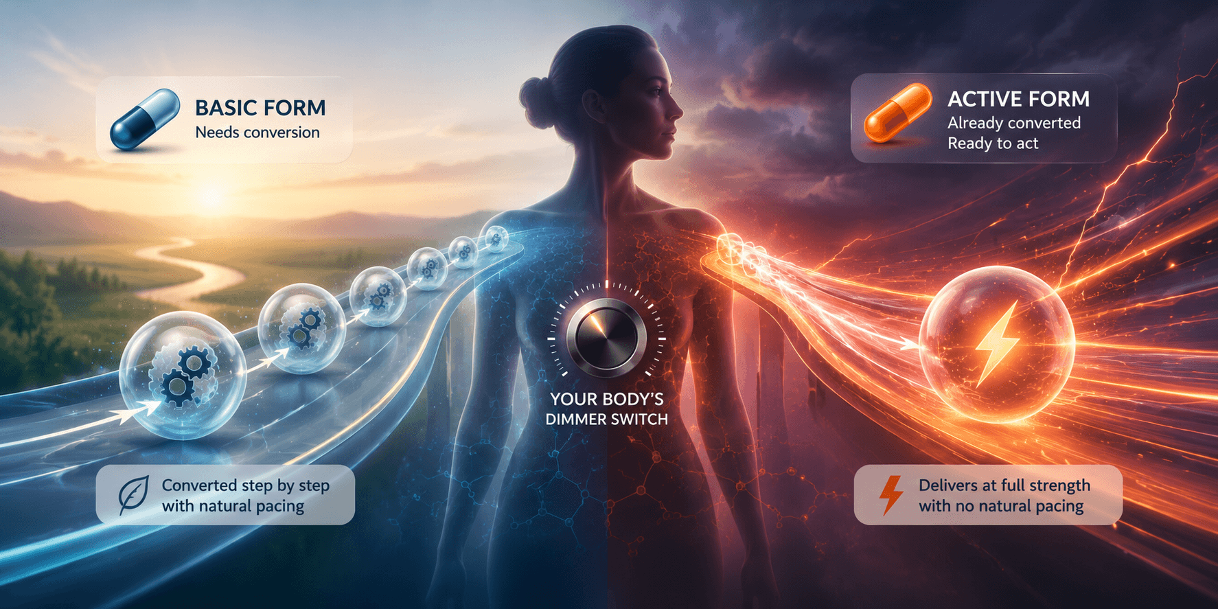 Why Active Vitamin Forms Sometimes Feel Worse